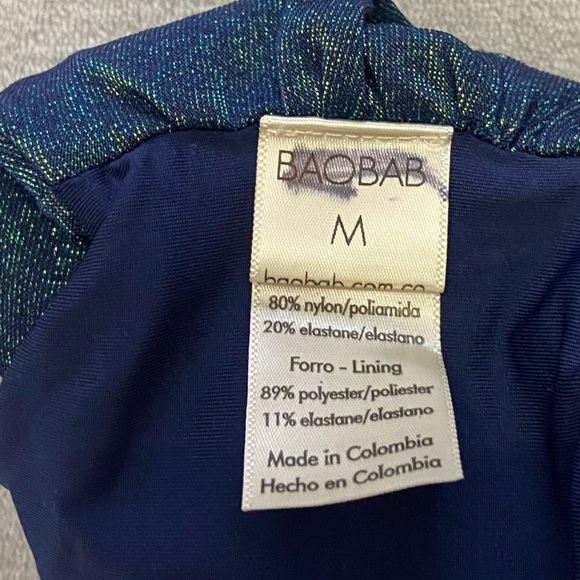 New! Baobab Ola bikini top in boreal sparkle shimmer 24321 - Picture 8 of 12